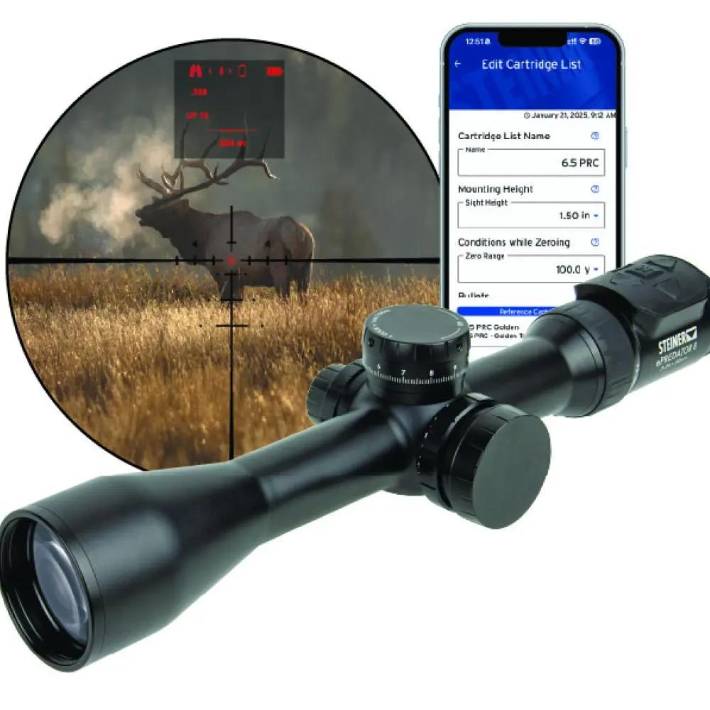 ラクデントプロ ePredator 8 3-24x50mm | Steiner High-Quality Optics